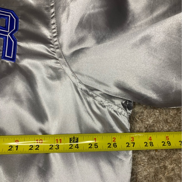 Vintage Starter Dallas Cowboys Tony Romo #9 NFL Satin Bomber Jacket Men Size XL - Picture 4 of 12